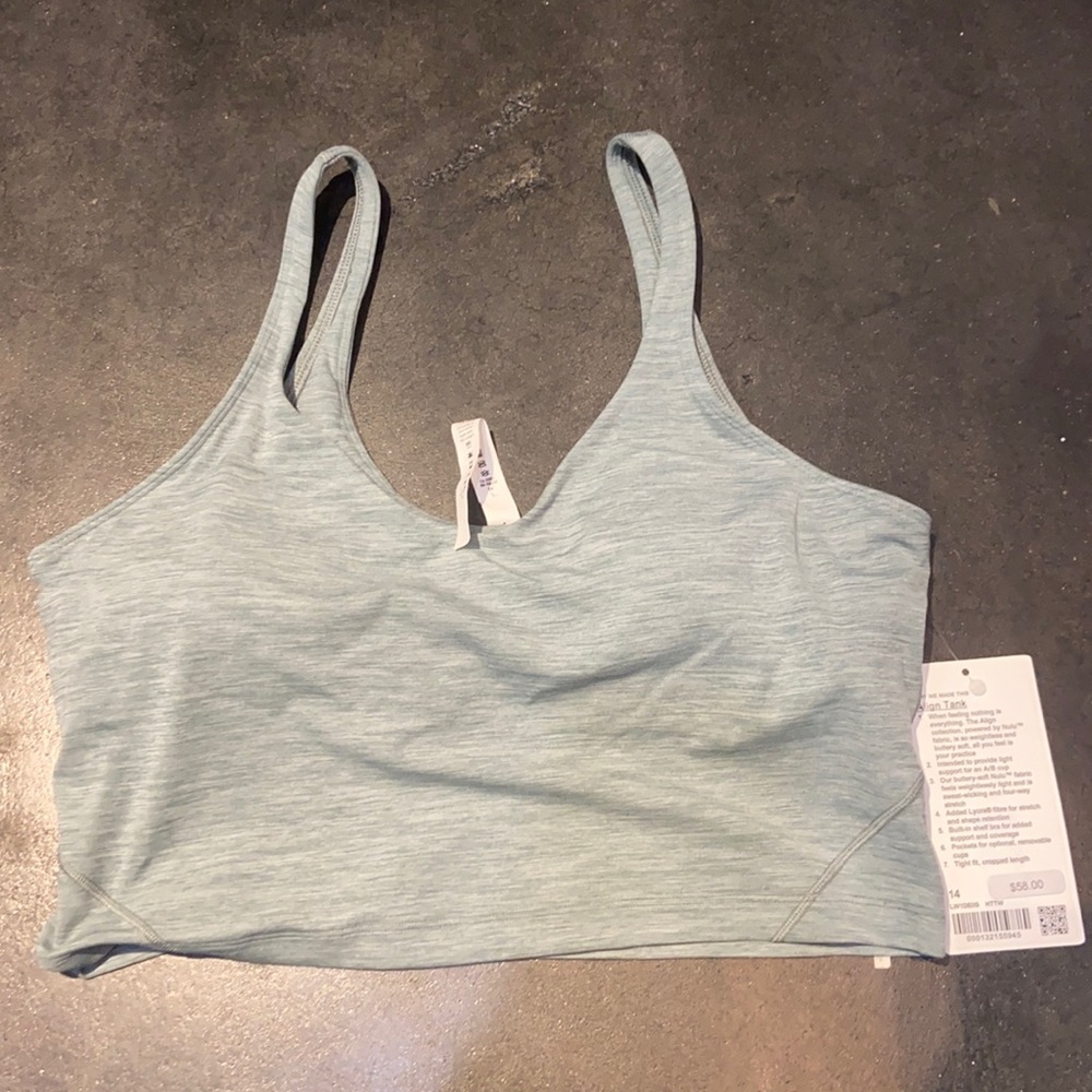 Lululemon Align Tank size 14 never worn with tags